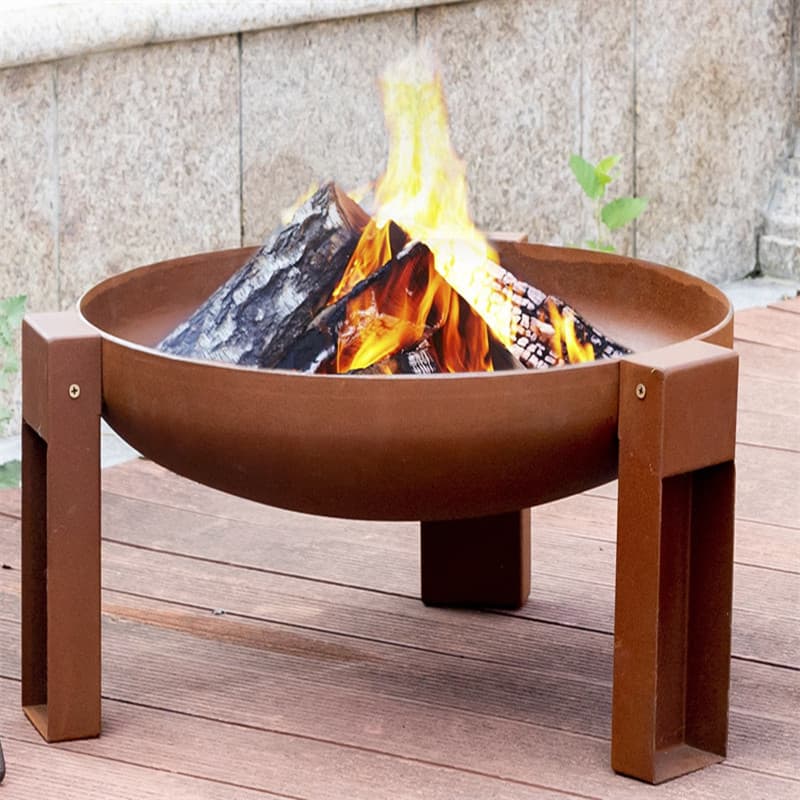 No Paint Corten Steel Fire Pit Exporters